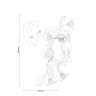 Бра Lucia Tucci Fiori Di Rose W110.1 - Бра Lucia Tucci Fiori Di Rose W110.1