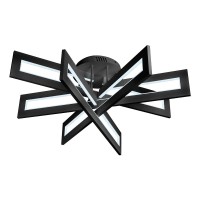  - Потолочный светодиодный светильник iLedex Stalker 9082-R800-X 128W BK