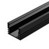 Профиль PDS-S-2000 ANOD Black RAL9005 (Arlight, Алюминий) - Профиль PDS-S-2000 ANOD Black RAL9005 (Arlight, Алюминий)