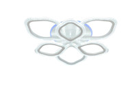  - Потолочная светодиодная люстра Escada Bubble 10251/6LED BL