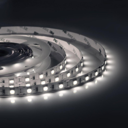 Светодиодная лента Apeyron 14,4W/m 60LED/m 5050SMD холодный белый 5M 00-15 