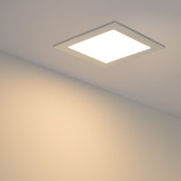  - Светильник DL-172x172M-15W Day White (Arlight, IP40 Металл, 3 года)