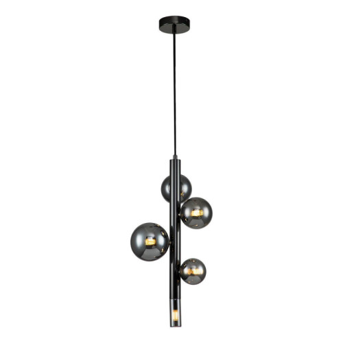 Подвесная люстра Indigo Canto 11026/5P Black V000238 