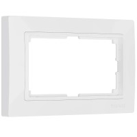 Рамка Werkel Snabb для двойной розетки белый basic WL03-Frame-01-DBL-white 4690389117008