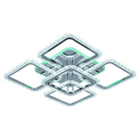  - Потолочная светодиодная люстра Profit Light 8029/4+1 CHR