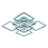 Потолочная светодиодная люстра Profit Light 8029/4+1 CHR - Потолочная светодиодная люстра Profit Light 8029/4+1 CHR