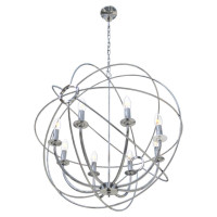  - Подвесная люстра Loft IT Castle Chrome Loft1193-8