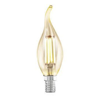  - Лампа светодиодная филаментная Eglo E14 4W 2200К янтарь 11559