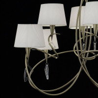  - Подвесная люстра Mantra Mara Antique Brass 1634