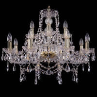  - Подвесная люстра Bohemia Ivele 1411/8+4/240 G
