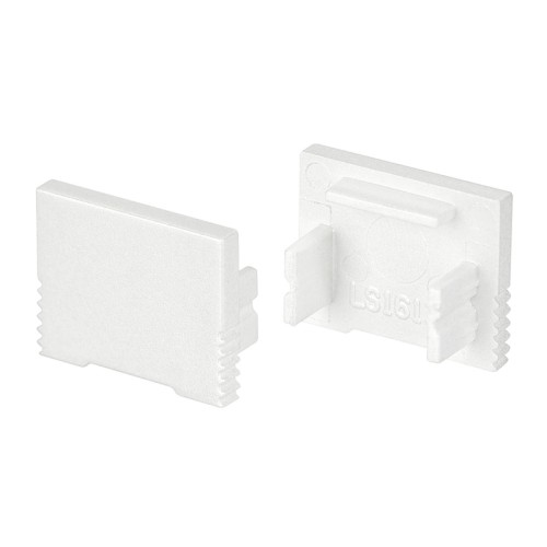 Заглушка SL-SLIM-H13M WHITE глухая (Arlight, Пластик) Пара заглушек белого цвета (без отверстия) для профиля SL-SLIM-H13M. В комплекте 2 заглушки. Цена за весь комплект.