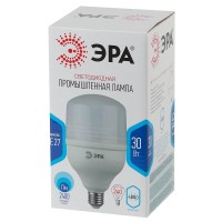  - Лампа светодиодная ЭРА E27 30W 4000K матовая LED POWER T100-30W-4000-E27 Б0027003