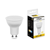  - Лампа светодиодная Feron MR16 GU10 9W 2700K Грибок матовая LB-560 25842