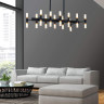 Подвесная люстра Lumina Deco Richmond LDP 6035-24 PR+BK+GD - Подвесная люстра Lumina Deco Richmond LDP 6035-24 PR+BK+GD