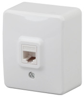  - Розетка информационная RJ45 ЭРА Эксперт 11-3203-01 Б0020730