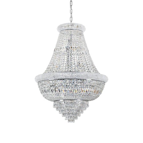 Подвесная люстра Ideal Lux Dubai SP24 Cromo 243597 