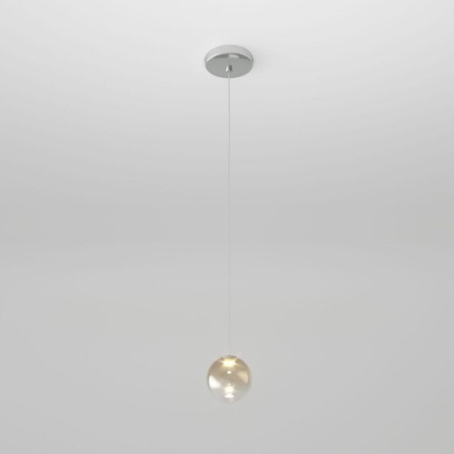 Подвесной светодиодный светильник Eurosvet Wonder 50234/1 Led янтарный 
