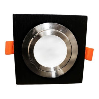  - Встраиваемый светильник Lumina Deco Luka LDC 8062-JP-L90*W90 BK+SL