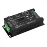 Декодер SMART-K55-DMX (12-24V, 5x6A, XLR3) (Arlight, Металл) - Декодер SMART-K55-DMX (12-24V, 5x6A, XLR3) (Arlight, Металл)