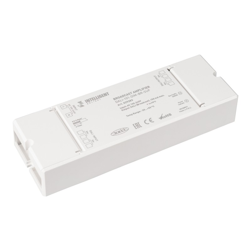INTELLIGENT ARLIGHT Усилитель DALI-101-DIM-BR-SUF (DALI bus, 230V ...