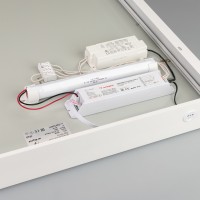  - Панель IM-EMERGENCY-2H-S600x600-45W Warm3000 (WH, 120 deg, 230V) (Arlight, IP40 Металл, 2 года)