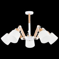  - Потолочная люстра Alfa Bridge white 24305