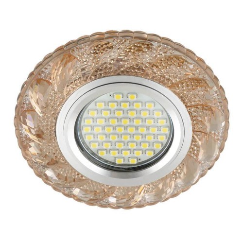 Встраиваемый светильник Fametto Luciole DLS-L147 Gu5.3 Glassy/Tea 