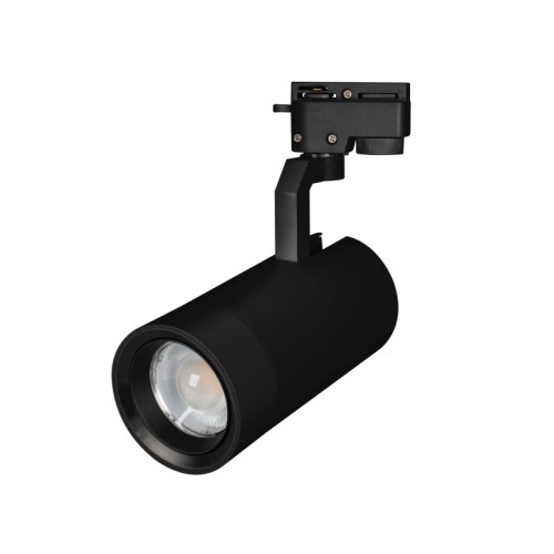 Светильник LGD-GELIOS-2TR-R95-40W Warm3000 (BK, 20-60 deg, 230V) (Arlight, IP20 Металл, 3 года) Светильник подвесной для треков/шин 2 провода, 40Вт. Цвет свечения БЕЛЫЙ ТЕПЛЫЙ 3000K, световой поток 3600лм, регулируемый угол 20-60°, CRI>90. Корпус круглый, металл, цвет черный, IP20. Размеры DxL Ø95x191мм. Входное напряжение AC220-240V, мощность 40Вт. Драйвер встроенный (30-42V, 1000mA).