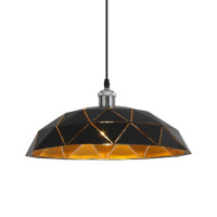  - Подвесной светильник Lumina Deco Grosetto LDP 8039-400 BK+CHR