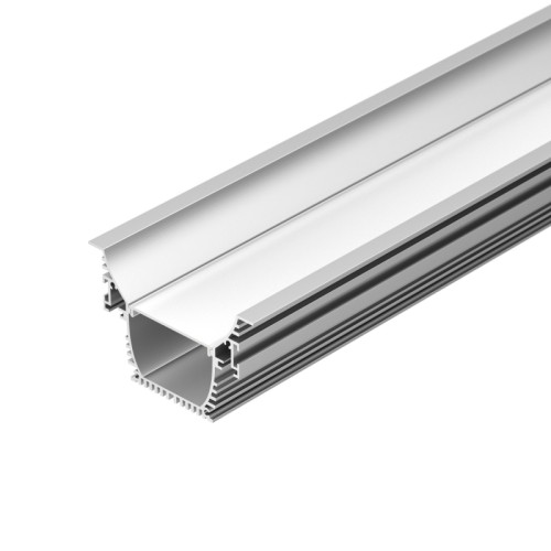 Профиль ARH-POWER-W90-F-COMFORT-2000 ANOD (Arlight, Алюминий) Алюминиевый анодированный встраиваемый профиль для светодиодных лент и линеек. Габаритные размеры (L×W×H): 2000x90x55 мм. Паз для установки 75мм. Ширина площадки для ленты 31,5 мм. Экраны, заглушки и другие аксессуары приобретаются отдельно. Цена за 1 метр.