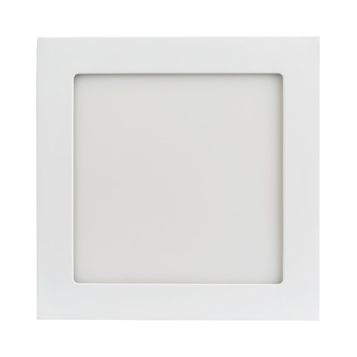 Светильник DL-172x172M-15W Warm White (Arlight, IP40 Металл, 3 года) Тонкая панель 15Вт, белый квадратный корпус. Цвет ТЕПЛЫЙ БЕЛЫЙ 3000K, св.поток 1125-1200лм, CRI(Ra)>80, угол 120°. Размер 172x172мм, высота корпуса 13мм, установка в отверстие 160x160мм. Питание AC 180-240V, 15Вт, драйвер в комплекте (DC300mA, 40-50V).