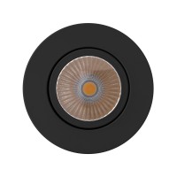  - Светильник SP-FOCUS-R90-9W Warm3000 (BK, 24 deg, 230V) (Arlight, IP20 Металл, 3 года)