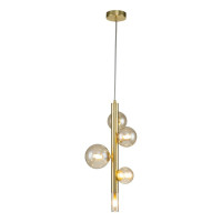  - Подвесная люстра Indigo Canto 11026/5P Gold V000245