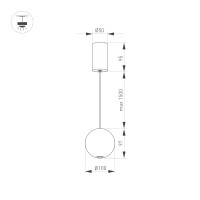  - Светильник SP-ELEMENTA-ORB-R100-9W Day4000 (BK, 39 deg, 230V) (Arlight, IP40 Металл, 3 года)