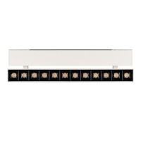 - Светильник MAG-LASER-FOLD-45-S320-12W Warm3000 (WH, 15 deg, 24V) (Arlight, IP20 Металл, 5 лет)