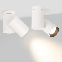  - Светильник SP-POLO-SURFACE-TURN-R85-15W Warm3000 (WH-BK, 40 deg) (Arlight, IP20 Металл, 3 года)