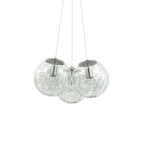 Подвесная люстра Ideal Lux Mapa Sat SP3 Nickel 176031 