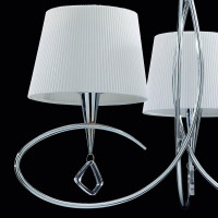  - Подвесная люстра Mantra Mara Chrome - White 1640