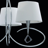  - Подвесная люстра Mantra Mara Chrome - White 1640