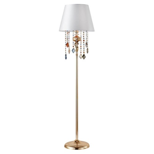 Торшер Crystal Lux Mercedes PT1 Gold/Color 