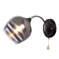 Бра IMEX MD.0889-1-W BK+CH - Бра IMEX MD.0889-1-W BK+CH