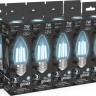 Лампа светодиодная филаментная Gauss E27 7W 4100K прозрачная 103802207 - Лампа светодиодная филаментная Gauss E27 7W 4100K прозрачная 103802207