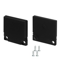  - Заглушка SL-SLIM20-H20 BLACK глухая  (Arlight, Пластик)