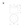 Светильник MAG-MICROCOSM-POINT-R60-5W Warm3000 (BK, 36 deg, 24V) (Arlight, IP20 Металл, 3 года) - Светильник MAG-MICROCOSM-POINT-R60-5W Warm3000 (BK, 36 deg, 24V) (Arlight, IP20 Металл, 3 года)