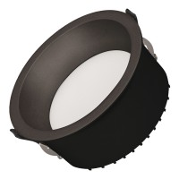  - Светильник MS-DROP-BUILT-R158-30W Day4000 (BK, 90 deg, 230V) (Arlight, IP54 Металл, 5 лет)