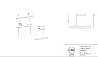  - Подвесной светильник Technical P010PL-L30B