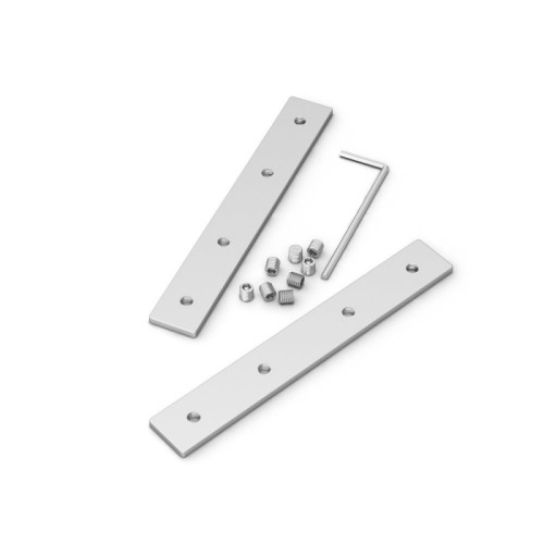 Соединитель профиля SL-LINE-6070-180 Set (Arlight, Металл) Прямой коннектор для соединения 2-х отрезков профиля SL-LINE-6070, SL-LINIA55-FANTOM. Устанавливается в паз. В комплекте: соединитель - 2 шт., винт - 8 шт., шестигранный ключ - 2 шт. Цена за 1 комплект.
