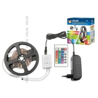  - Светодиодная лента Volpe 12W/m 60LED/m 5050SMD RGB 3M ULS-Q221 5050-60LED/m-IP20-3M-RGB RRP36C24 10774
