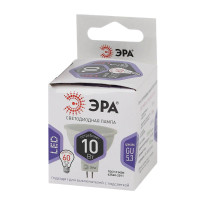  - Лампа светодиодная ЭРА GU5.3 10W 6000K матовая LED MR16-10W-860-GU5.3 Б0049073