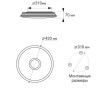 Потолочный светодиодный светильник Citilux Старлайт Смарт CL703A35G - Потолочный светодиодный светильник Citilux Старлайт Смарт CL703A35G